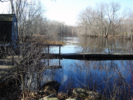 Blue Mornings on the Concord River
